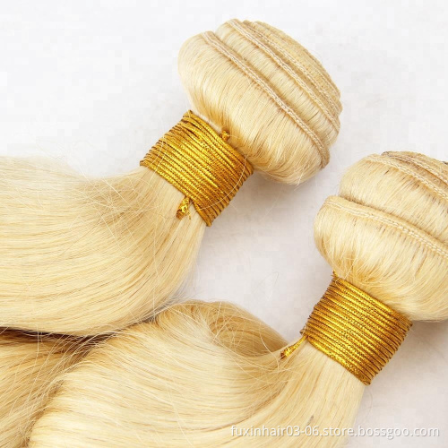 Aliexpress Hair Bundles Import 613 Color Russian Blonde Hair Loose Wave Human Hair